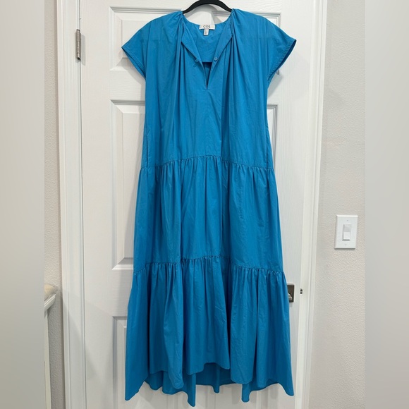 COS tiered a-line maxi dress NWOT - Picture 4 of 6